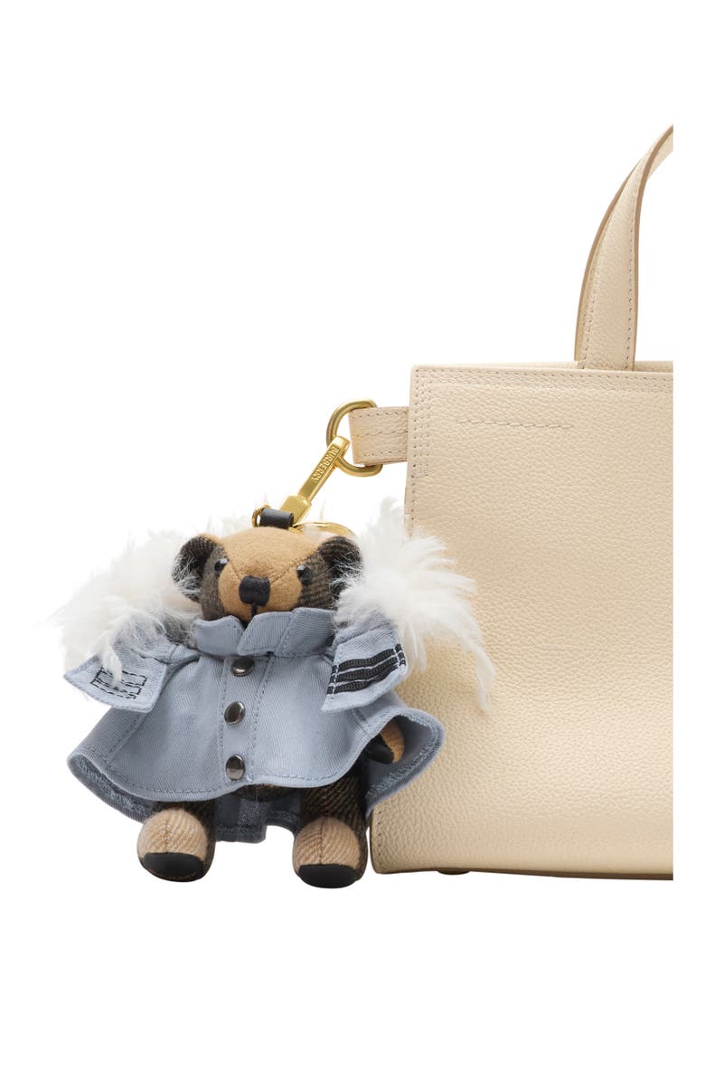 Burberry Thomas Bear Charm, Alternate, color, Gale