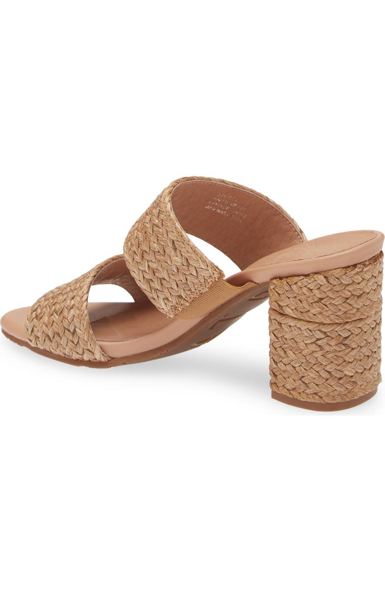 Chocolat Blu Calissa Raffia Slide Sandal, Alternate, color,