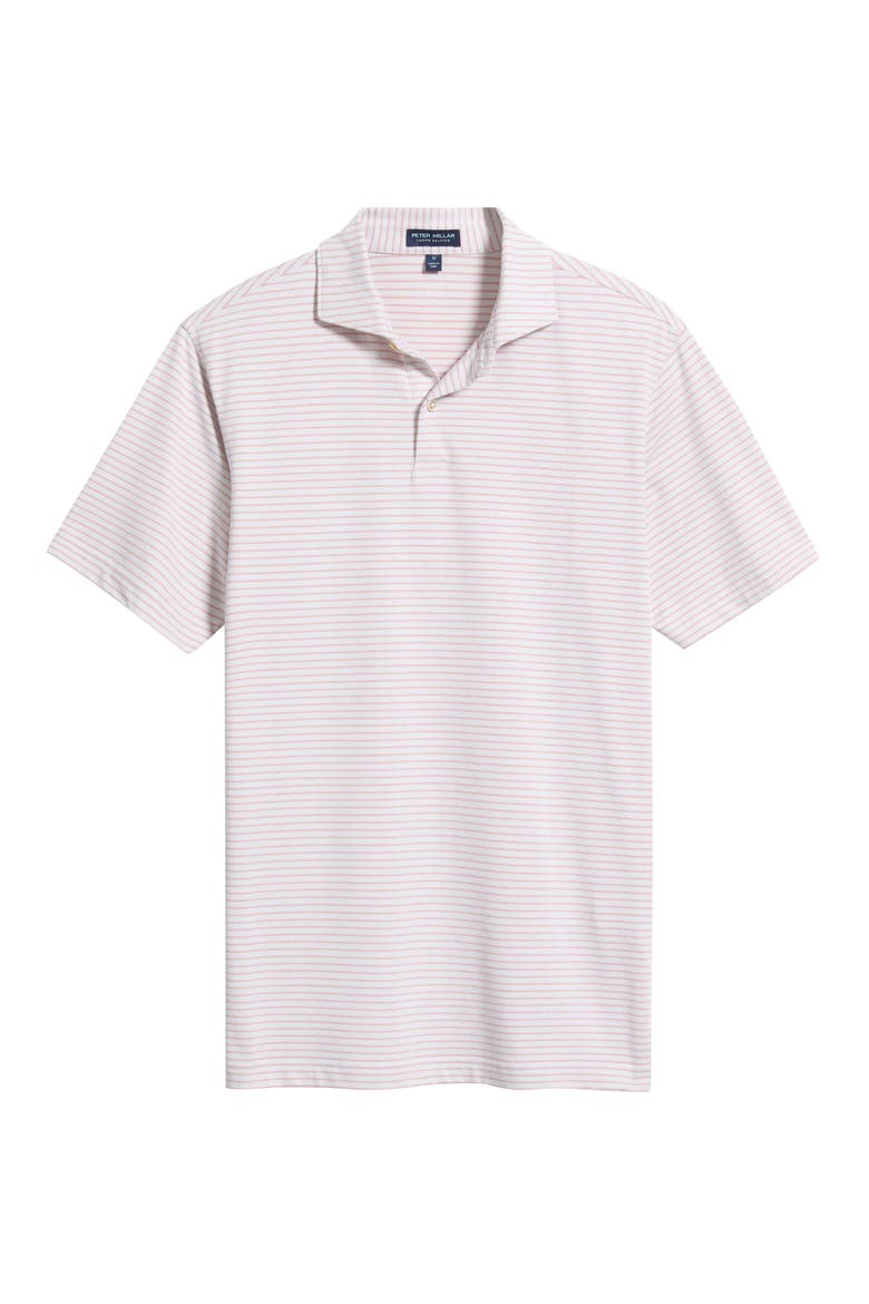 Crown Crafted Albatross Striped Polo, Alternate, color, GREY MIST