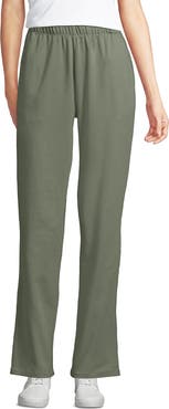 Lands' End Sport Knit High Rise Pants