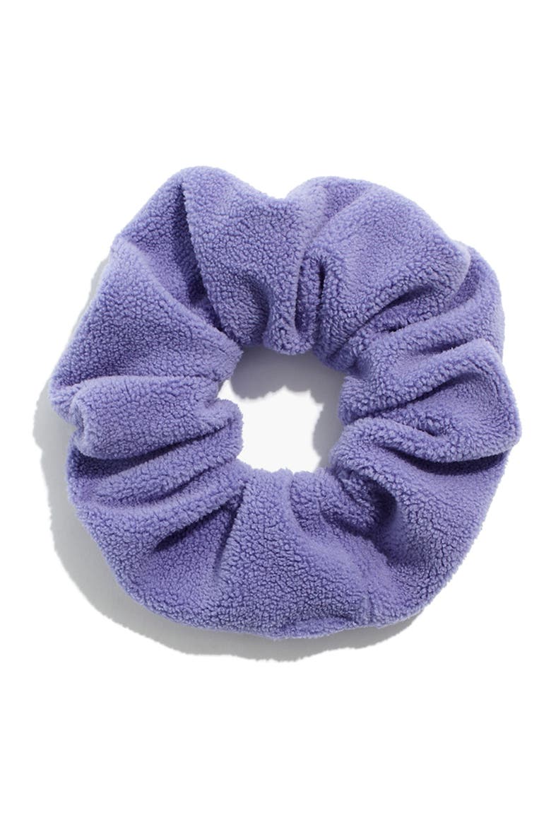 MWL Fleece Scrunchie, Main, color, DUSK PERI