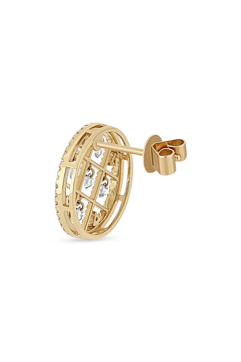 Audrey Diamond Stud Earrings, Alternate, color, 18K YELLOW GOLD