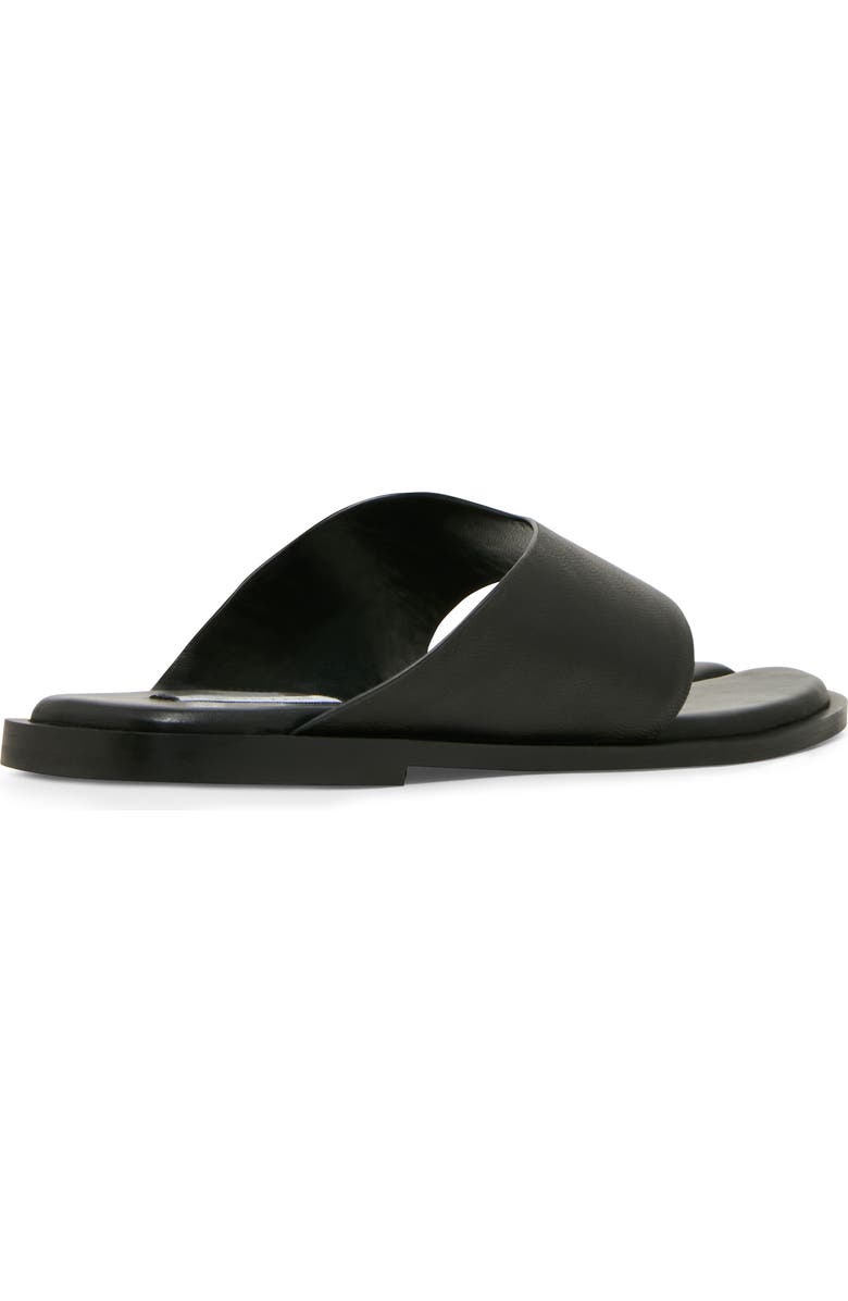 Steve Madden Illia Flip Flop, Alternate, color, Black Leather