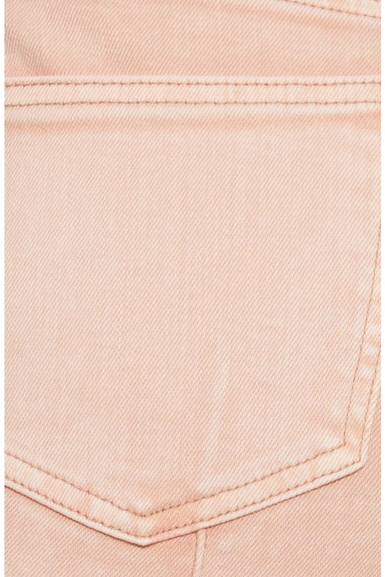 High Waist Flare Jeans, Alternate, color, PINK