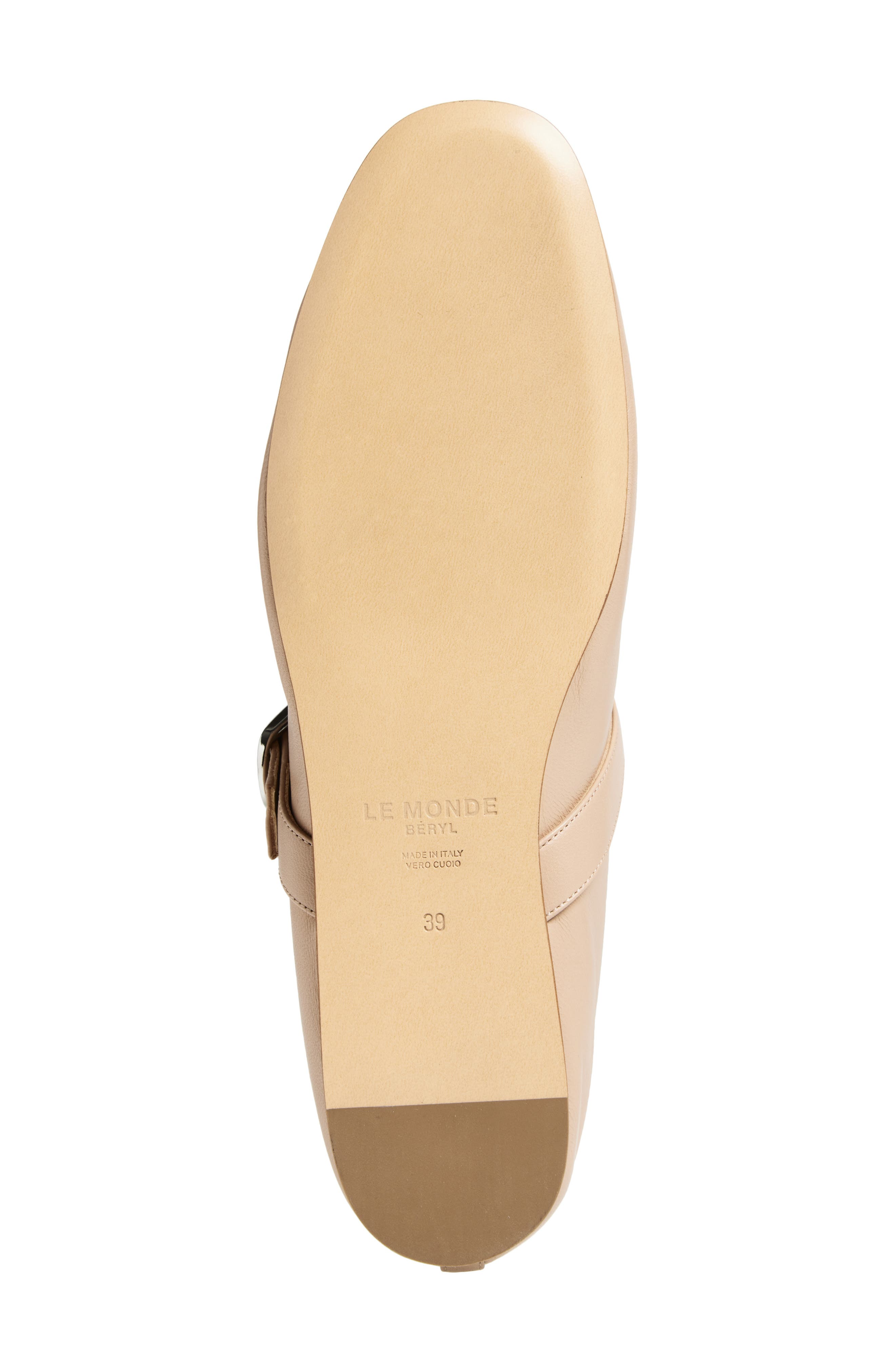 Le Monde Beryl Stella Mary Jane Flat, Alternate, color, Fawn