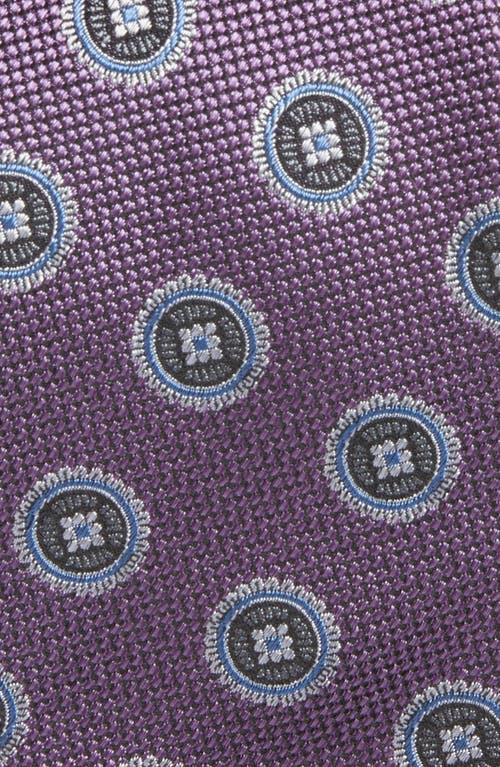 Nordstrom Neat Silk Tie In Purple