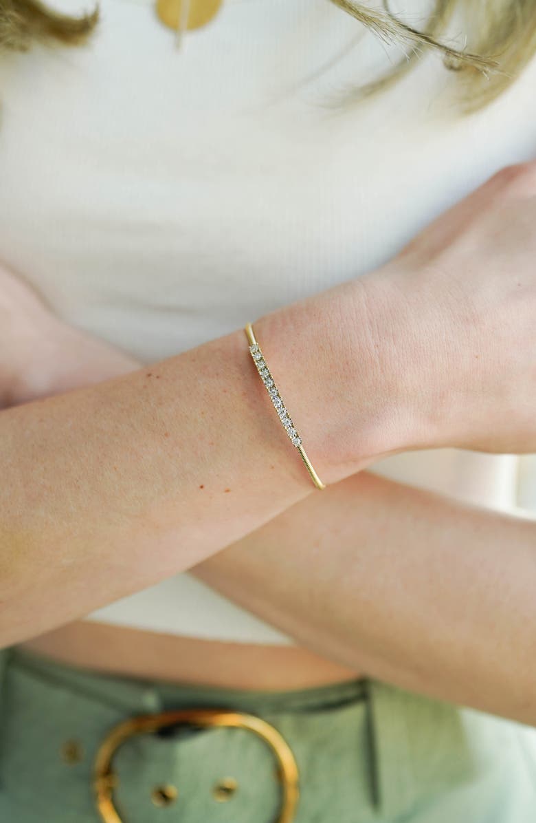 Dana Rebecca Designs Ava Bea Diamond Flexi Cuff Bracelet, Alternate, color, 