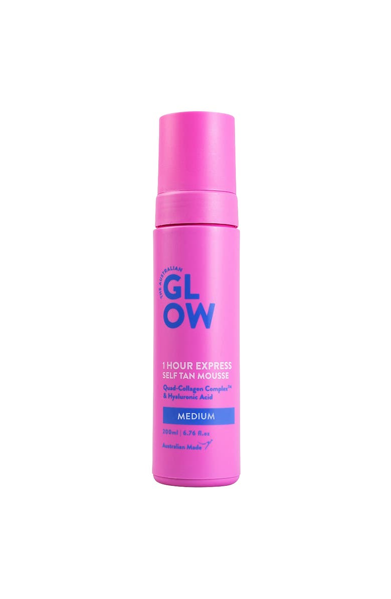 Australian Glow 1 Hour Express Self Tan Mousse, Main, color, Medium