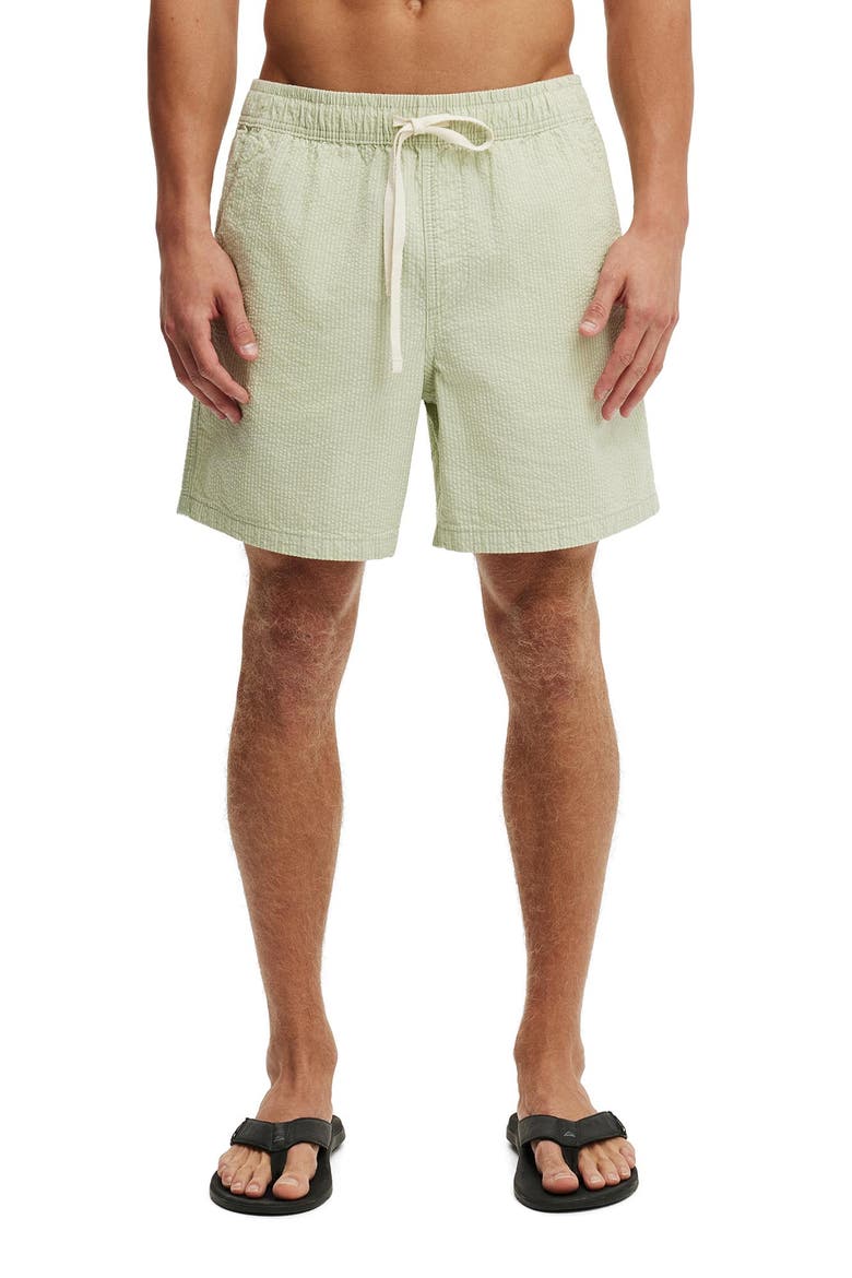 Men's Easy Short, Main, color, Jade Stripe Seersucker