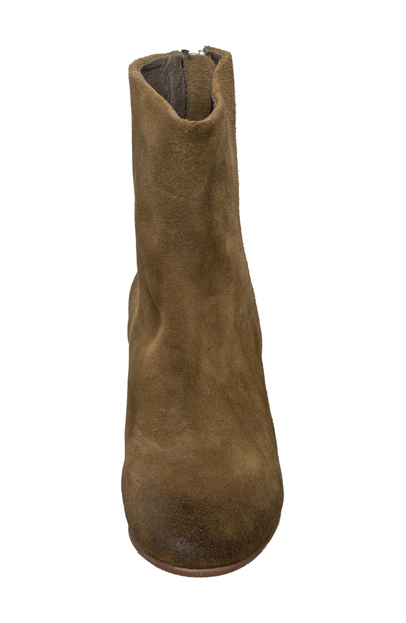 ANTELOPE Michelle Zip Bootie, Alternate, color, Olive