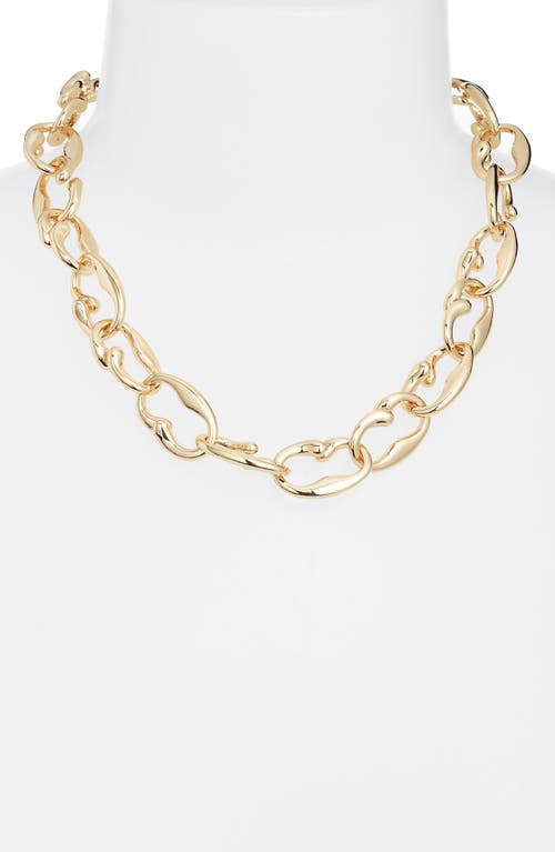 Shop Nordstrom Teardrop Chain Necklace In Gold
