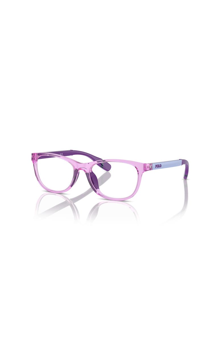 Polo Ralph Lauren 49mm Cat Eye optical glasses, Main, color, Violet