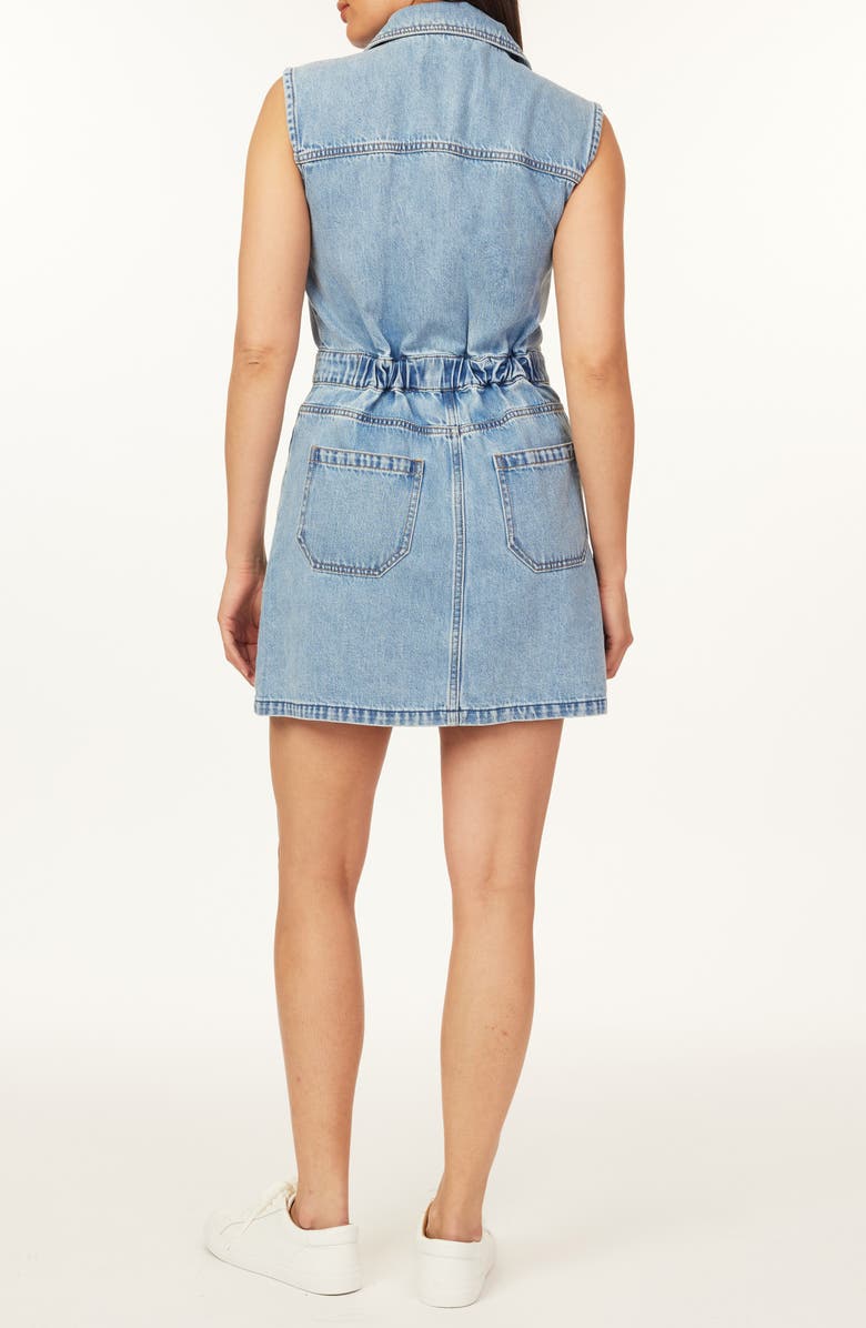 Scotch & Soda The Denim Utility Dress, Alternate, color,