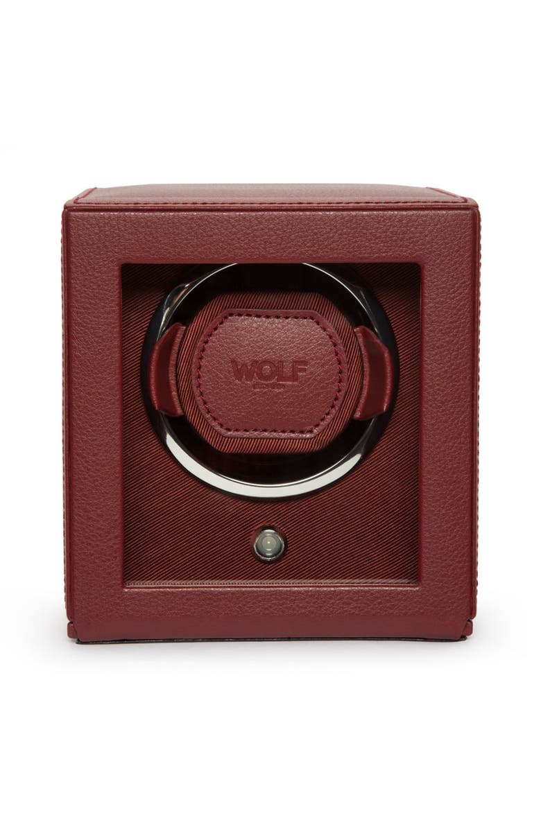 WOLF Cub Single Watch Winder with Cover, Main, color, 