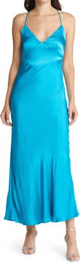 Bardot Madelyn Charmeuse Midi Slipdress