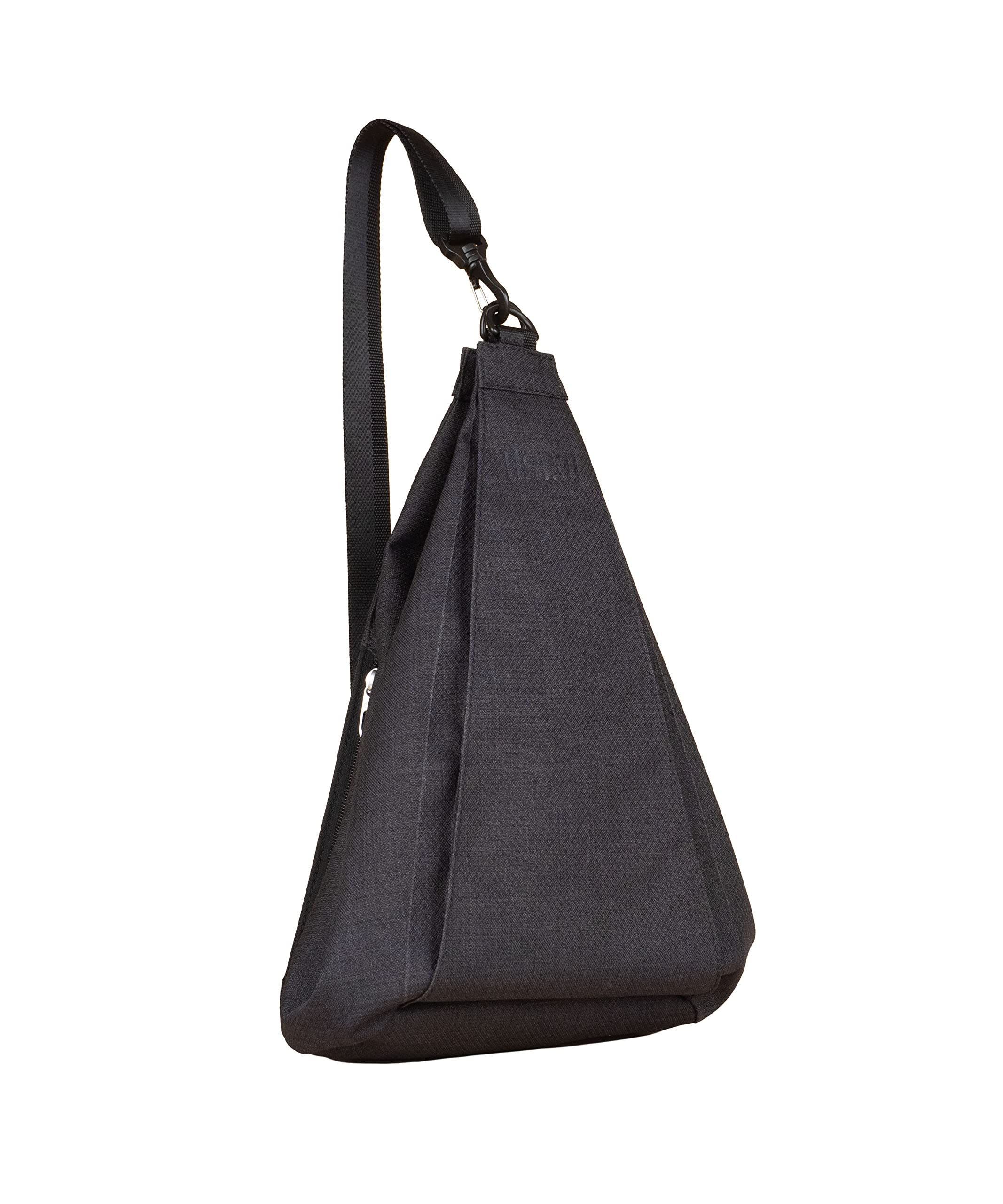 HAIKU Crescent 2.0 Handbag, Alternate, color, Black In Bloom