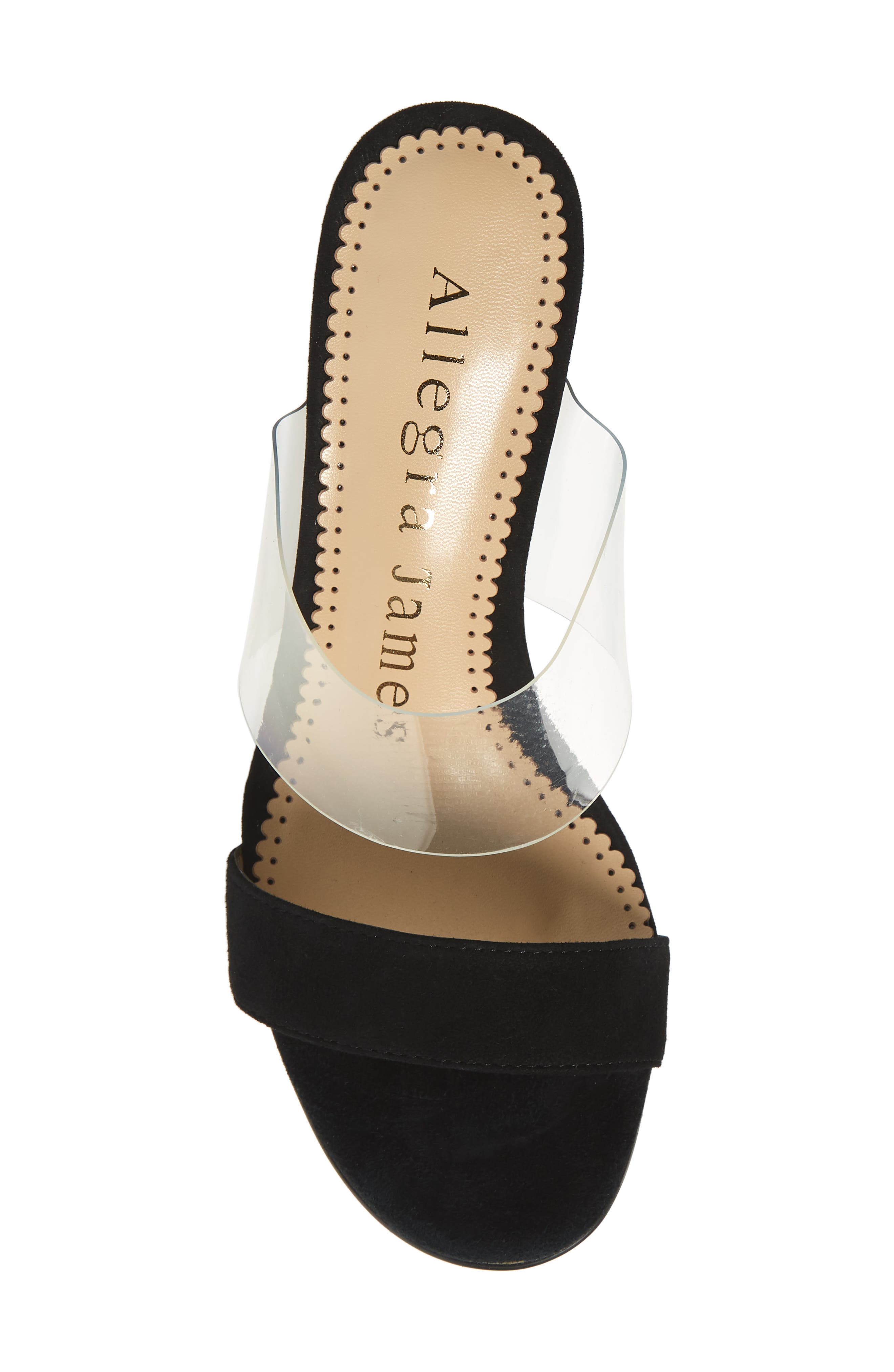 Allegra James Dance Double-Band Slide Sandal, Alternate, color, 