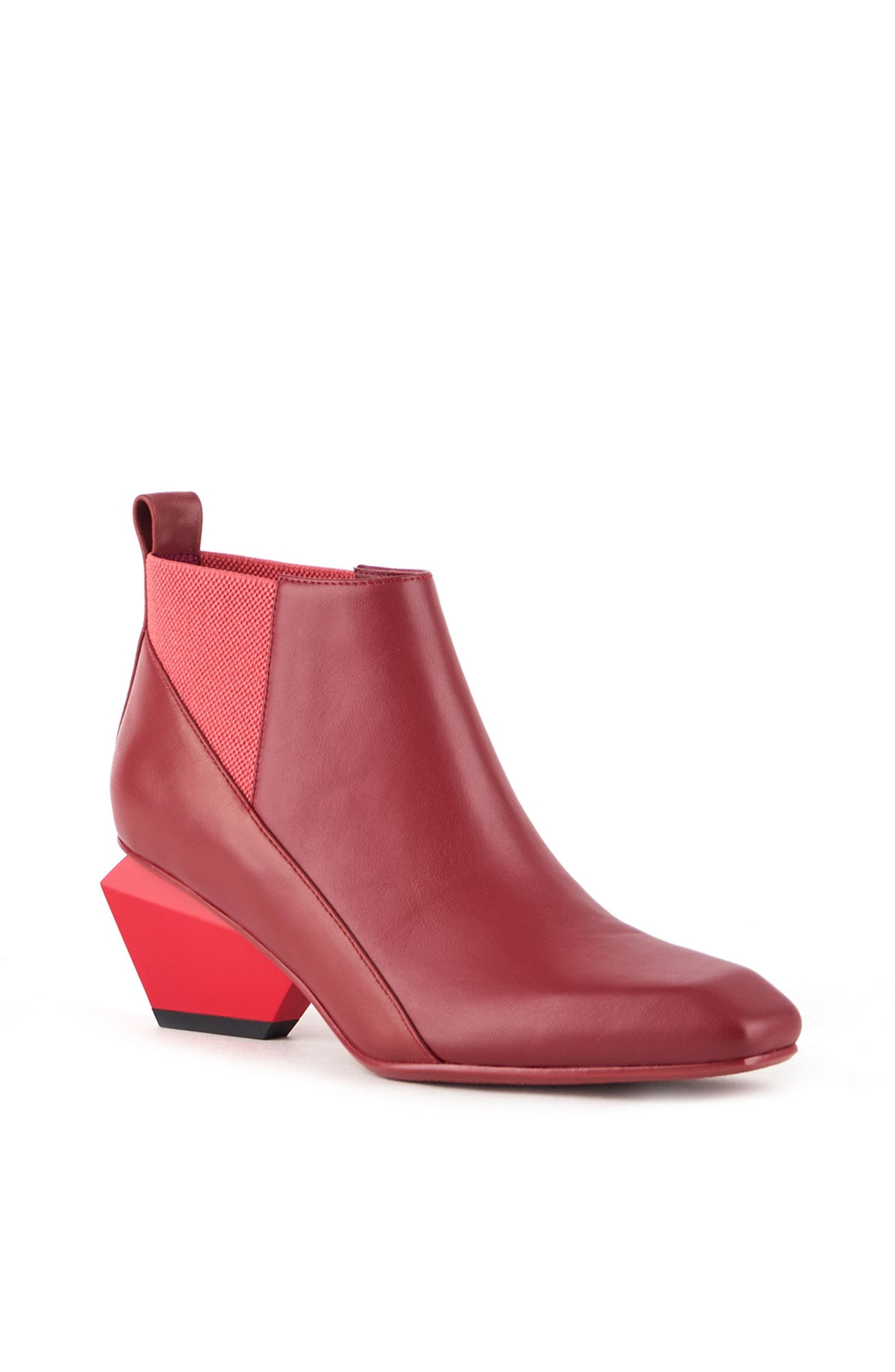 United Nude Jacky X Bootie, Alternate, color, Cranberry Mix