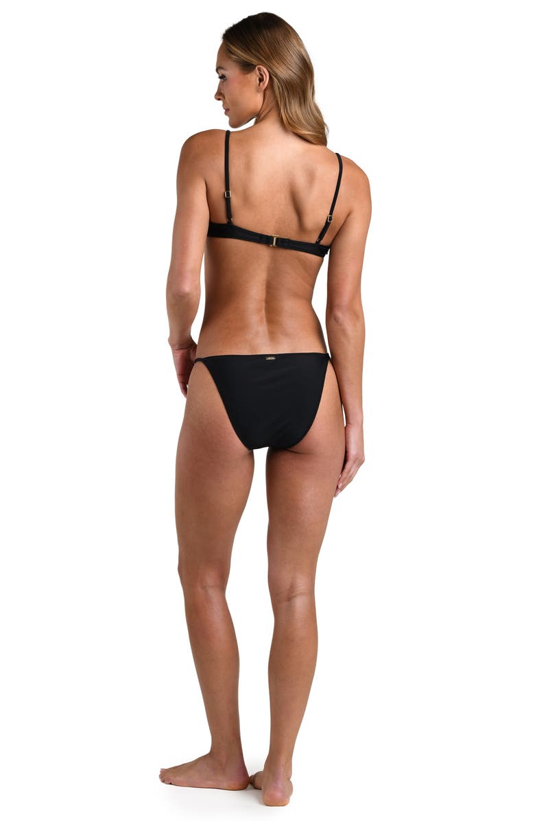 L'AGENCE Tenali Underwire Bikini Top, Alternate, color, Black