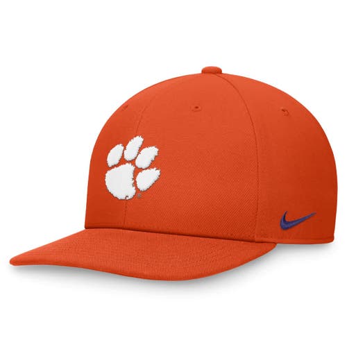Nike Orange Clemson Tigers On-field Pro Bill Snapback Hat