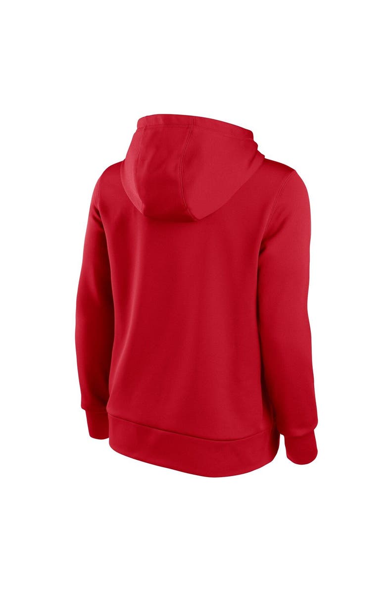 Nike Women's Nike Red Washington Nationals Alternate Logo Performance Pullover Hoodie, Alternate, color, Red