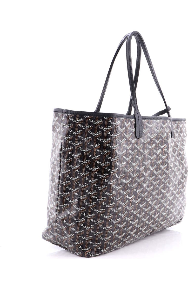 Pre-Owned Goyard Saint Louis Tote Coated Canvas PM, Alternate, color, Black