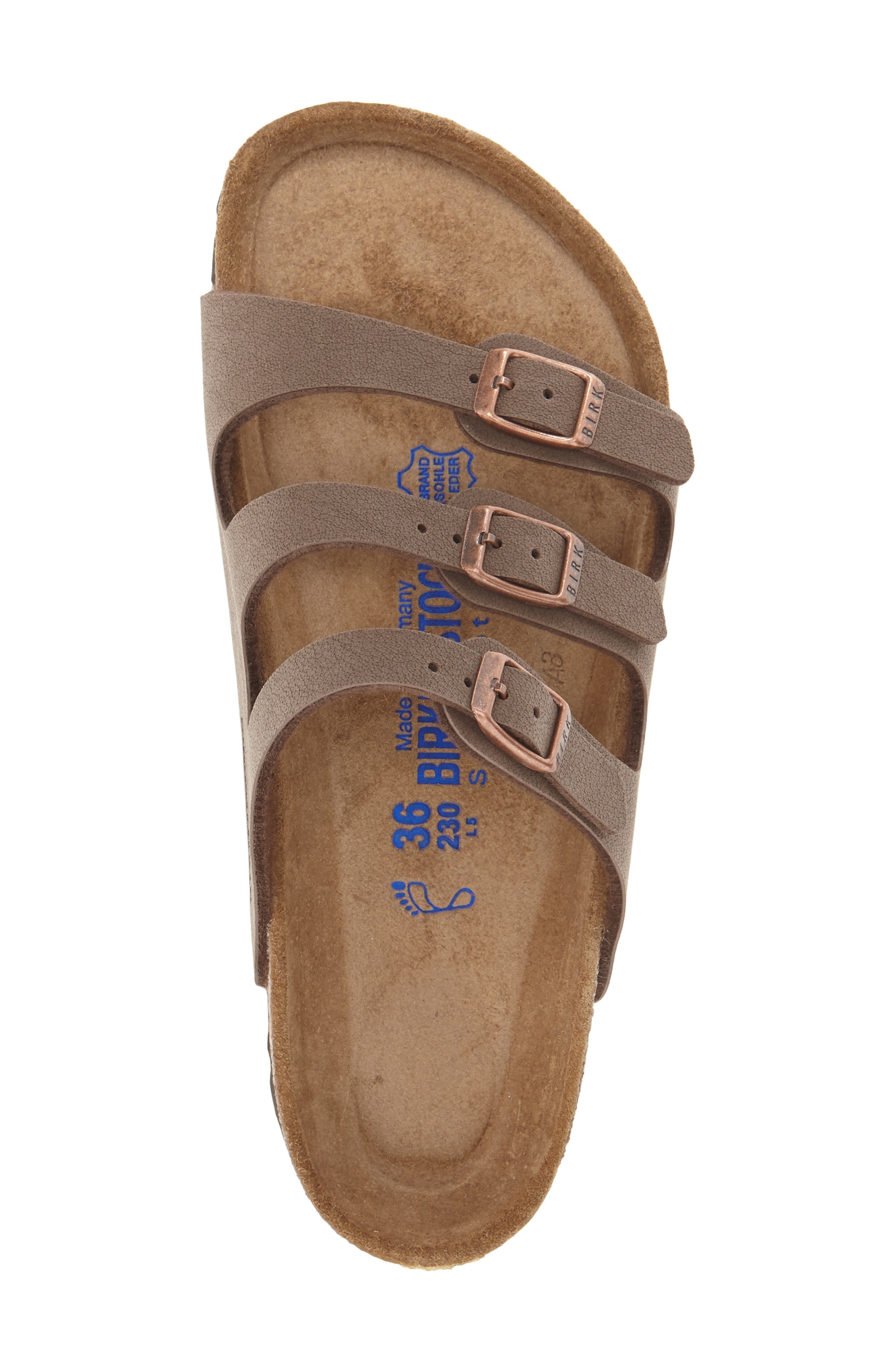 Florida Soft Slide Sandal, Alternate, color, BROWN