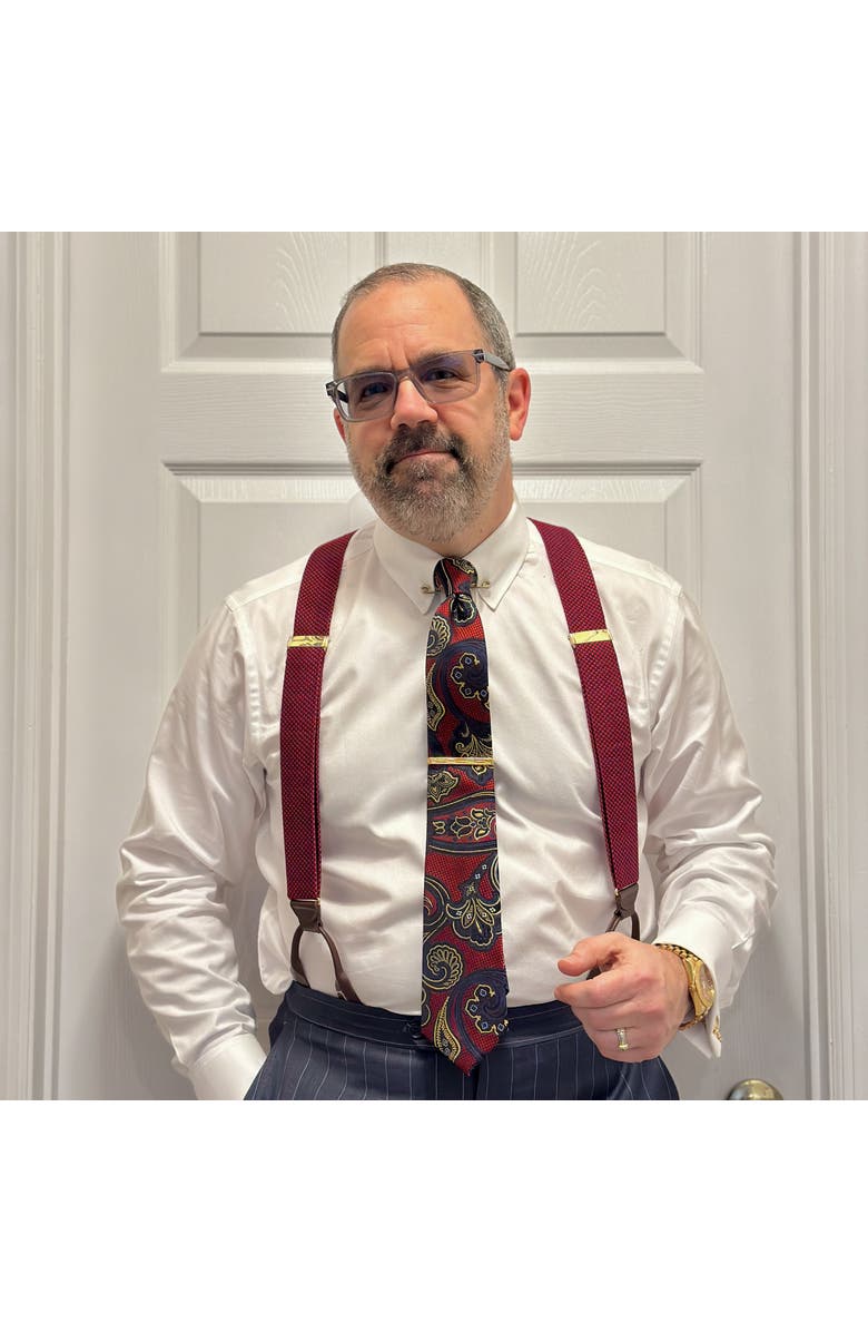 Trafalgar Roman Exploded Paisley Stately Silk Necktie, Alternate, color, Multiple Colors