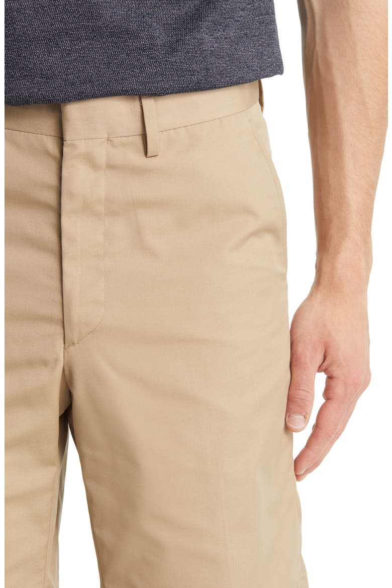 Prime Flat Front Shorts, Alternate, color, TAN