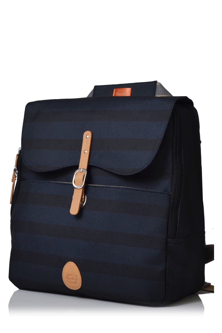 Hastings Diaper Bag, Main, color, INK STRIPE