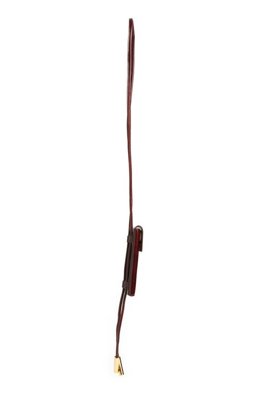 Ashya Bolo Leather Passport Pouch