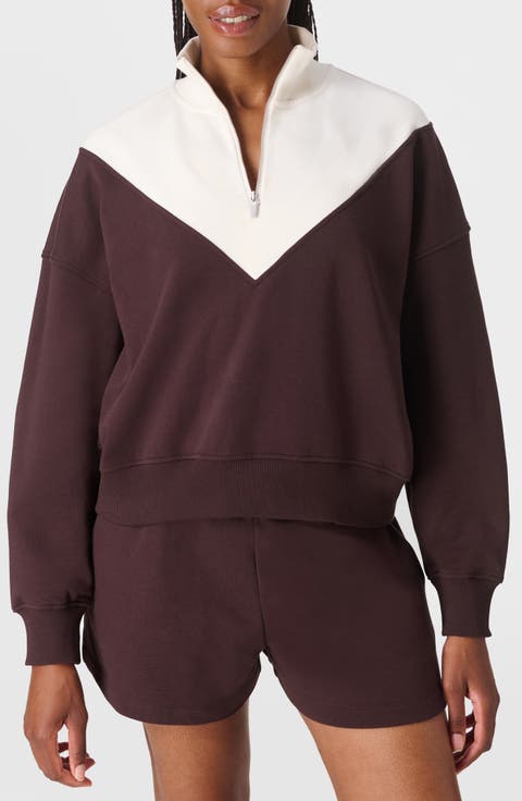 Revive Colorblock Half Zip Sweatshirt