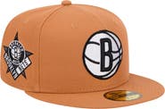 New Era Men's New Era Tan Brooklyn Nets Color Pack 59FIFTY Fitted Hat