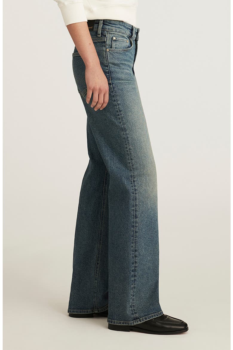 Taylor High Waist Relaxed Straight Leg Jeans, Alternate, color, MID USED GOLD PREMIUM
