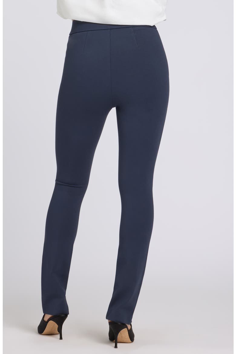 Zelda Sculpt-Her™ Slit Hem Pants, Alternate, color, OXFORD NAVY