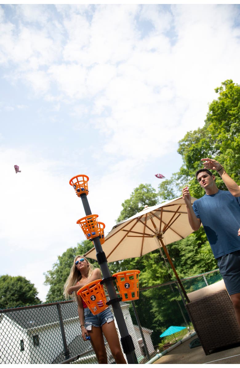 B3 Sport Games Bean Bag Bucketz Outdoor Backyard Game, Alternate, color, Multicolored