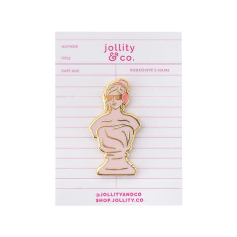 Book Themed Enamel Pins