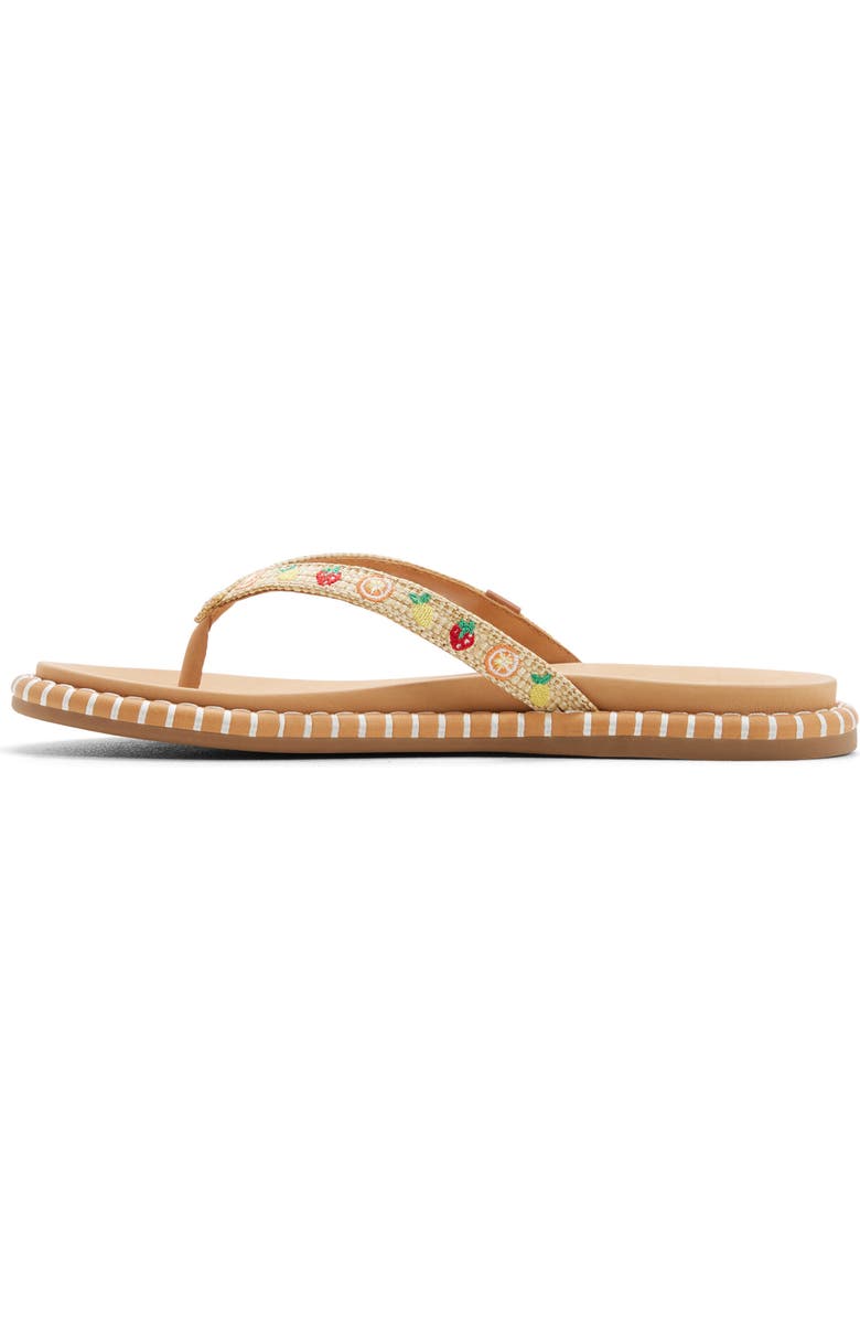 Sperry Isla Flip Flop, Alternate, color, Beige Assorted