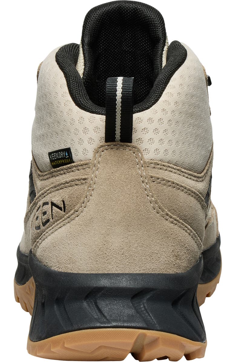 KEEN Hightrail Waterproof Mid Hiking Sneaker, Alternate, color, Brindle/ Oak Buff