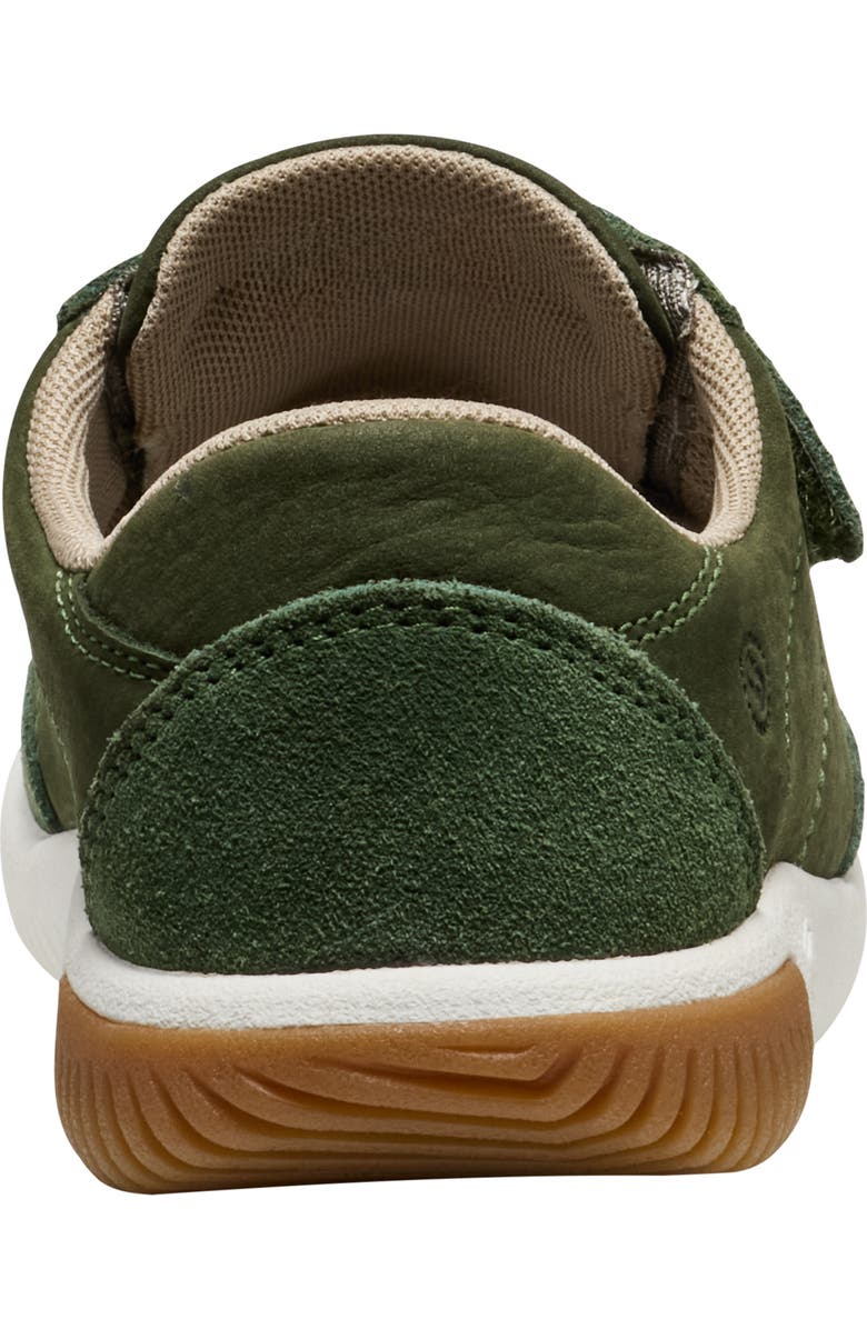 KEEN Kids' KNX Sneaker, Alternate, color, Bronze Green/ Star White