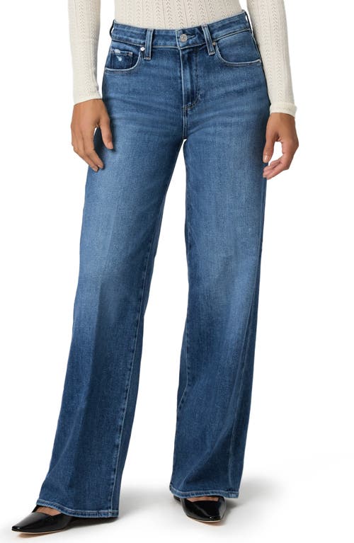 Paige Tatum Wide Leg Jeans In Blue