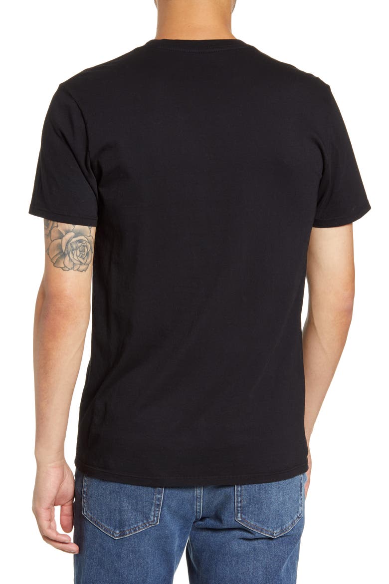 The Cotton Crew T-Shirt, Alternate, color, TRUE BLACK