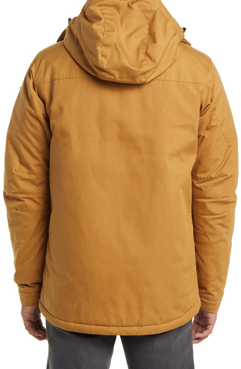 Fjällräven Skogsö Water Resistant Insulated Jacket, Alternate, color, Buckwheat Brown