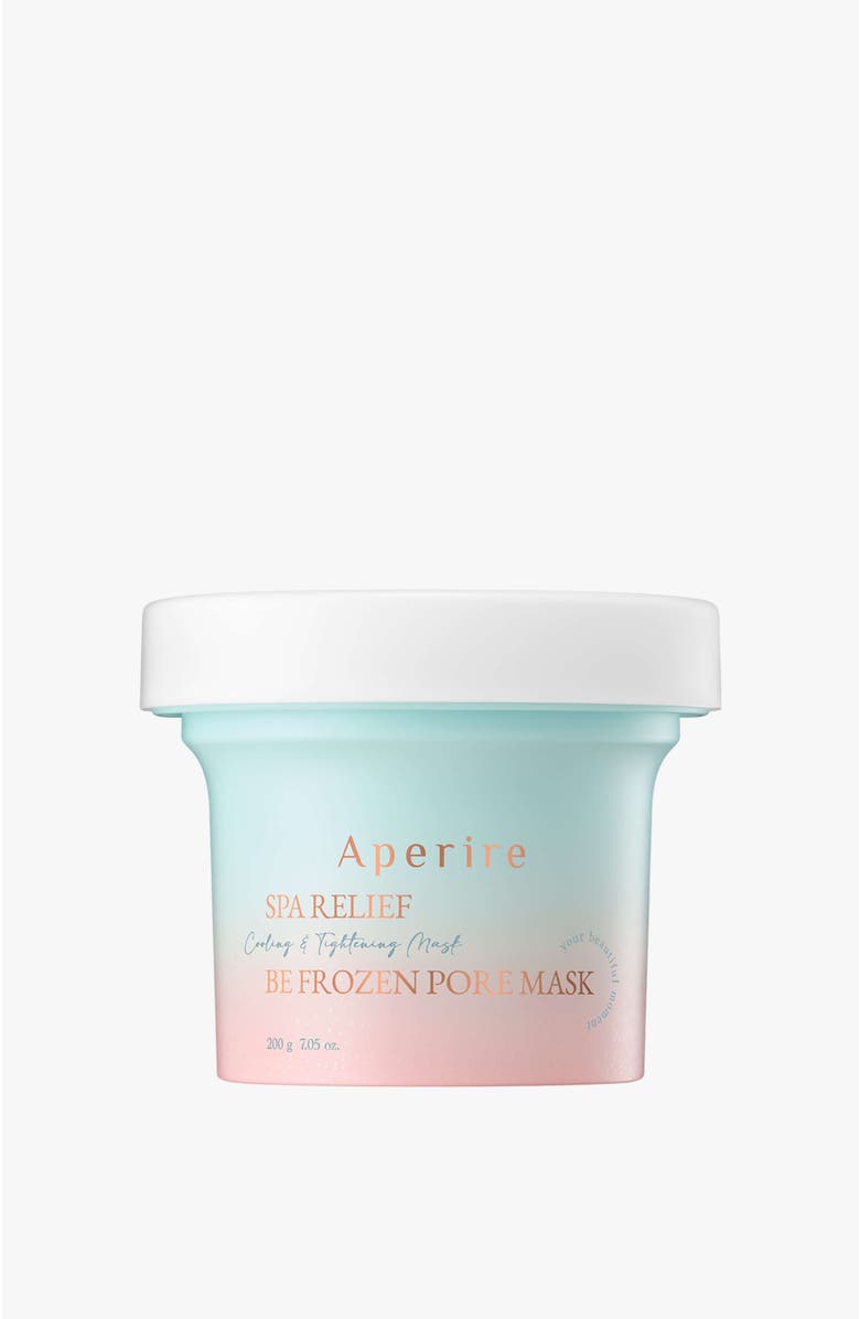 Aperire Spa Relief Be Frozen Pore Mask Jumbo, Main, color, NO COLOR