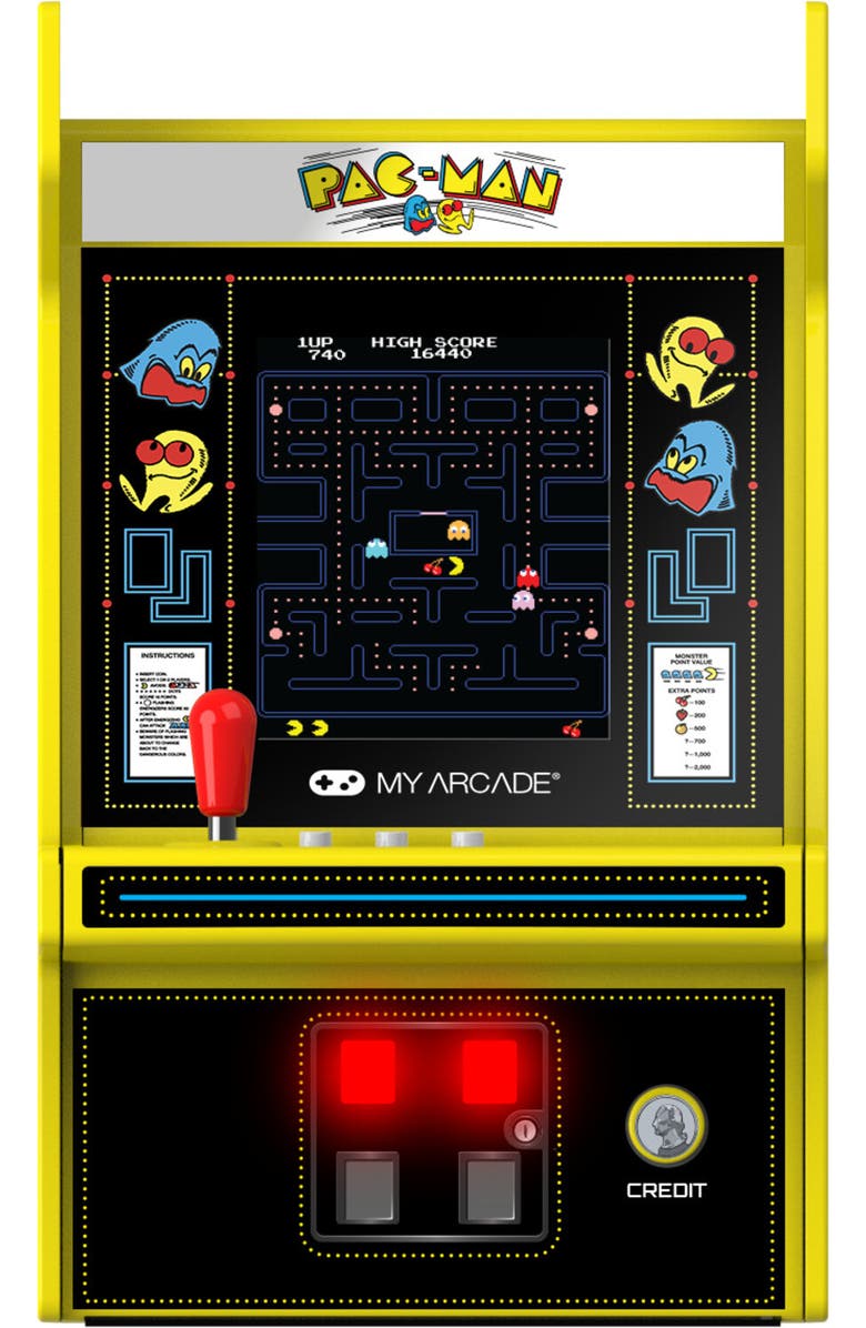 My Arcade Dgunl4194 Pacman Micro Player Pro Portab, Alternate, color, Multicolor