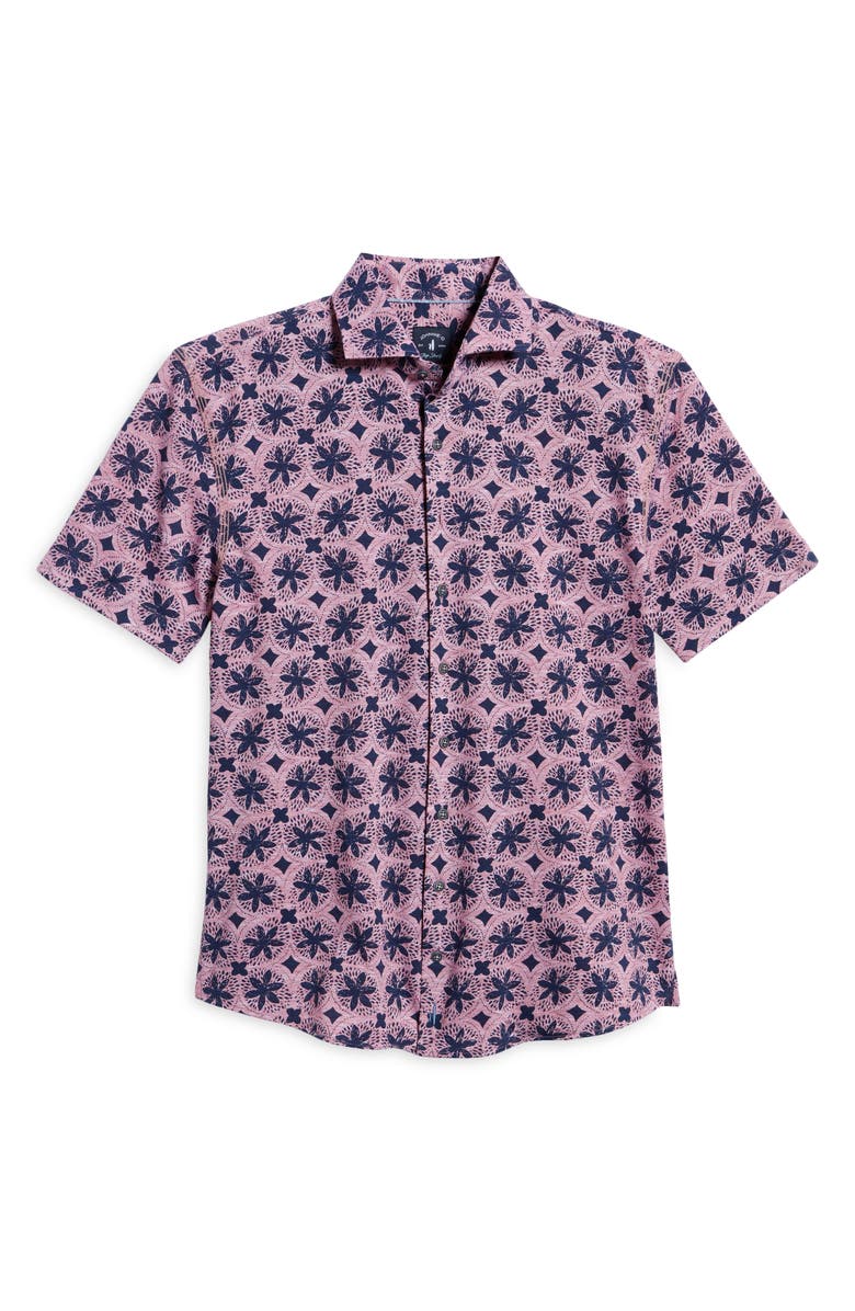 johnnie-O Codi Short Sleeve Button-Up Shirt, Alternate, color,