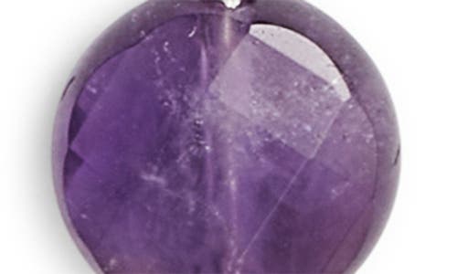 Nashelle Gwyneth Semiprecious Toggle Necklace In Silver