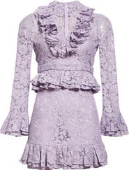 Valentino Garavani Guipure Lace Minidress