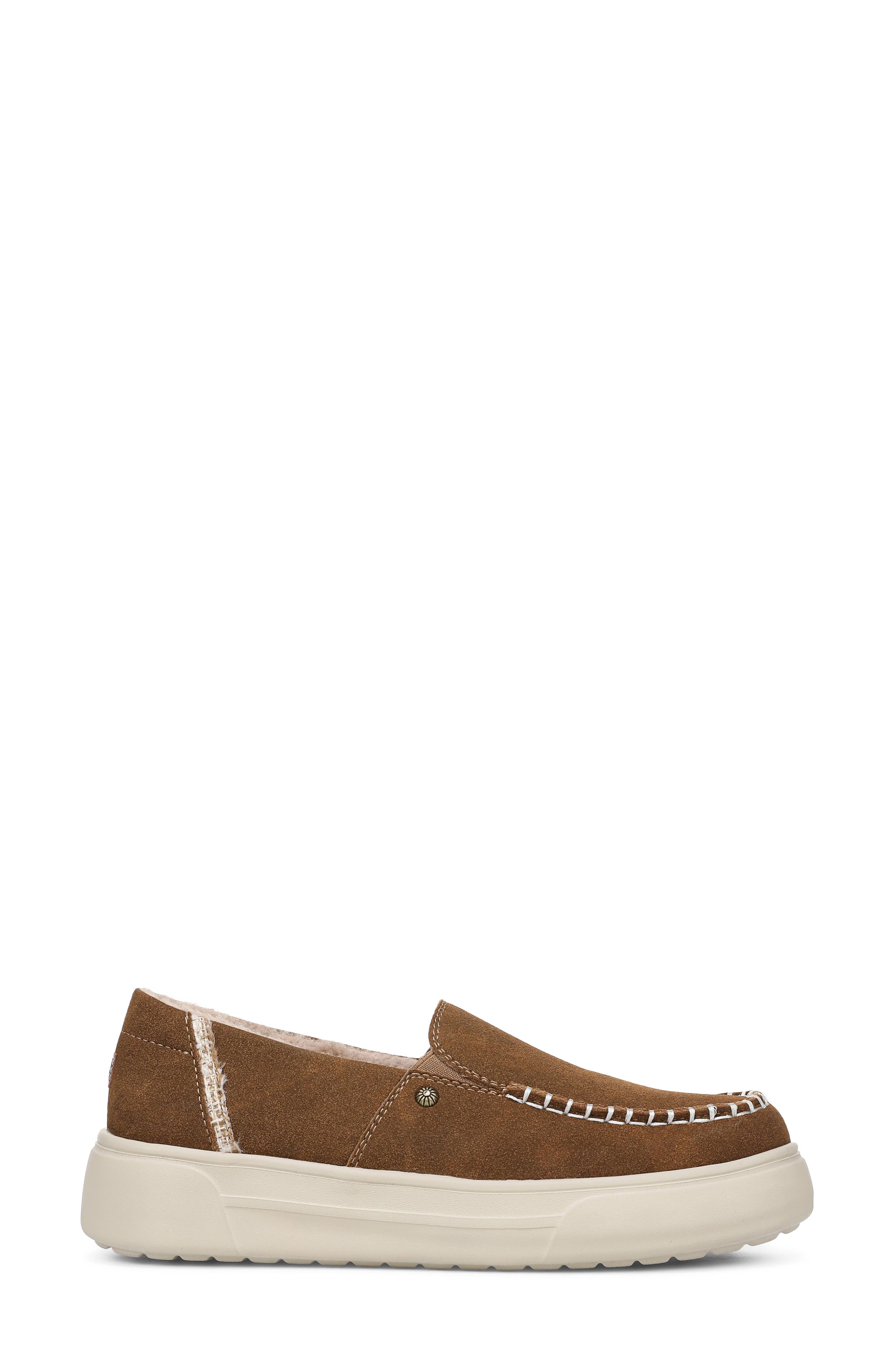 Seabright Faux Leather Slip-On Sneaker, Alternate, color, SCOTCH FAUX SUEDE