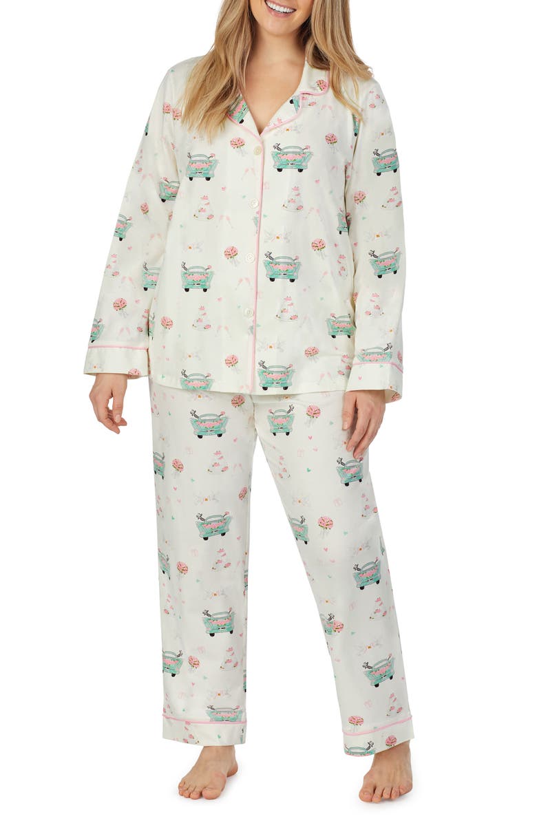 BedHead Pajamas Stretch Organic Cotton Pajamas, Main, color, 